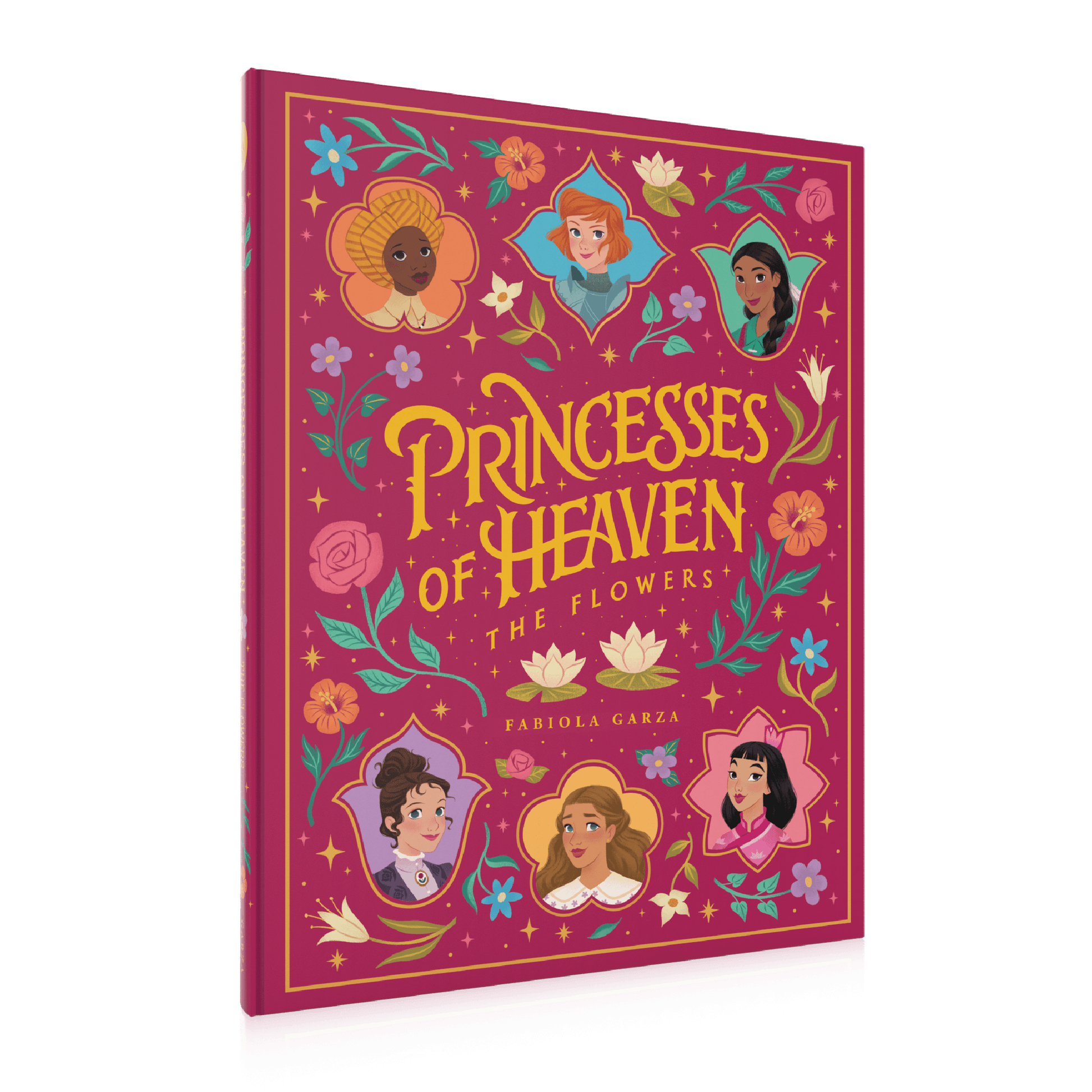 Princesses of Heaven The Flowers Book Cover angled